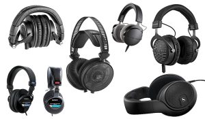 What is the importance of impedance in professional headphones?